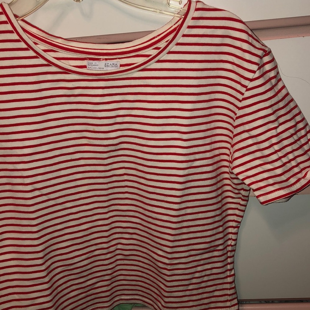 cute zara crop top